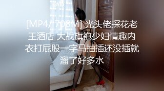 [MP4/ 708M] 光头佬探花老王酒店 大战旗袍少妇情趣内衣打屁股一字马抽插还没插就溜了好多水