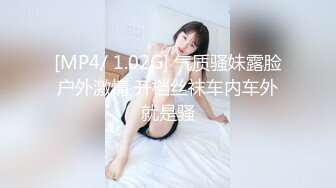 [MP4/ 1.02G] 气质骚妹露脸户外激情 开档丝袜车内车外就是骚