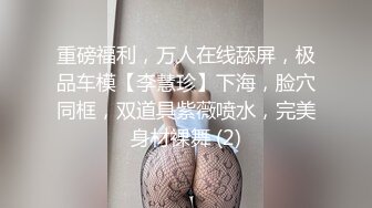 重磅福利，万人在线舔屏，极品车模【李慧珍】下海，脸穴同框，双道具紫薇喷水，完美身材裸舞 (2)