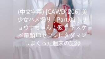 (中文字幕) [CAWD-206] 美少女ハメ撮り［Part.01］リョウナちゃん（仮） ドスケベ童顔JDセフレにタダマンしまくった週末の記録