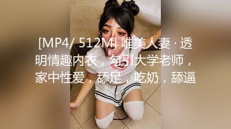 [MP4/ 512M] 唯美人妻 · 透明情趣内衣，勾引大学老师，家中性爱，舔足，吃奶，舔逼