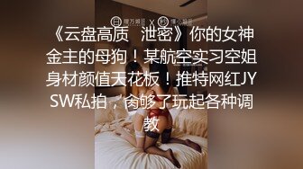 《云盘高质✿泄密》你的女神金主的母狗！某航空实习空姐身材颜值天花板！推特网红JYSW私拍，肏够了玩起各种调教