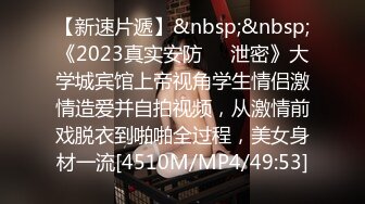 【新速片遞】&nbsp;&nbsp;《2023真实安防㊙️泄密》大学城宾馆上帝视角学生情侣激情造爱并自拍视频，从激情前戏脱衣到啪啪全过程，美女身材一流[4510M/MP4/49:53]